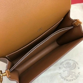 Hermes Roulis Epsom 24cm Gold 37