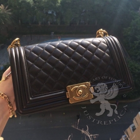 Chanel Boy Lambskin 25cm