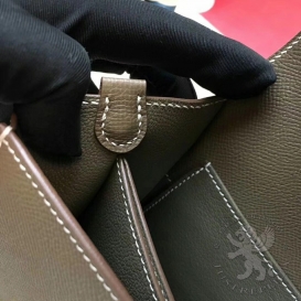 Hermes Roulis Epsom 24cm Etoupe 18