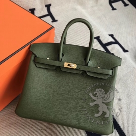 Hermes Birkin Togo 25cm Vert Veronese 6H