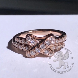 Chaumet Ring Jeux de Liens pave Diamonds