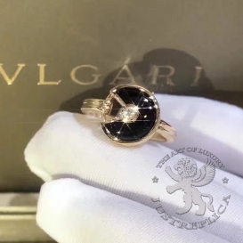 CARTIER Ring Amulette de Cartier Onyx 1D