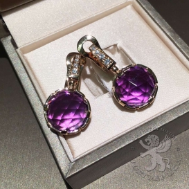 Bulgari Earrings Parentesi Cocktail Diamonds