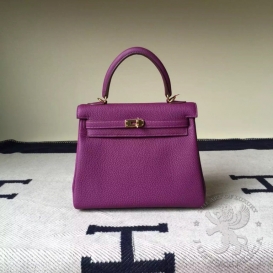 Hermes Kelly Togo 25cm P9 Anemone
