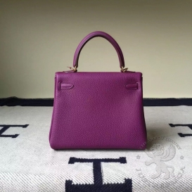 Hermes Kelly Togo 25cm P9 Anemone