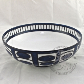 Hermes Tableware Bleus D’ailleurs Salad Plate 20cm