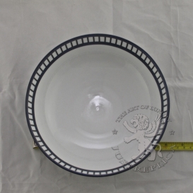 Hermes Tableware Bleus D’ailleurs Salad Plate 20cm