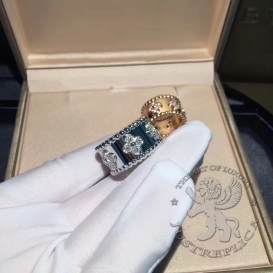 Van Cleef & Arpels Ring Perlee 28 Diamonds