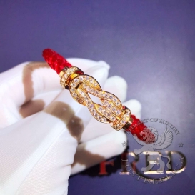 FRED Bracelet 8°0 pave Diamonds