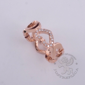 CARTIER Ring Hearts and Symbols 17 Diamonds