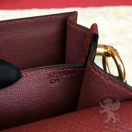 Hermes Roulis Epsom 24cm Bordeaux 57