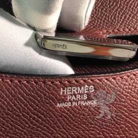 Hermes Constance Epsom 18cm Bordaux 57