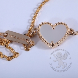 Van Cleef Arpels Bracelet Sweet Alhambra Heart MOP