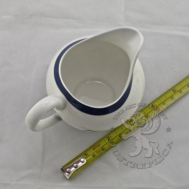Hermes Tableware Bleus D’ailleurs Sugar and Milk