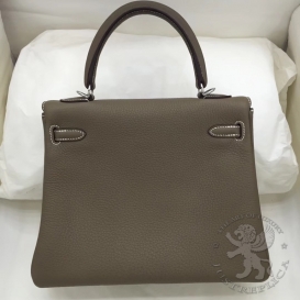 Hermes Kelly Togo 25cm Etoupe