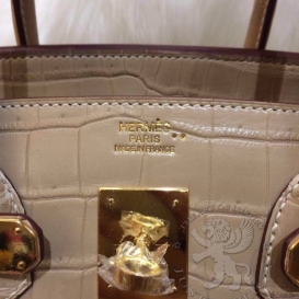 Hermes Birkin Crocodile Matte Niloticus 30cm Matt HW