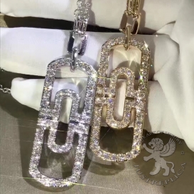 Bulgari Necklace Parentesi Openwork 159D