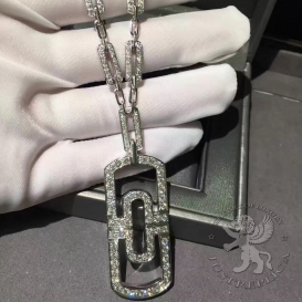 Bulgari Necklace Parentesi Openwork 159D