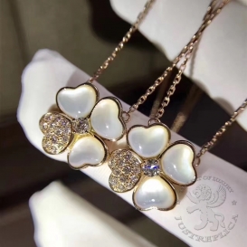 Van Cleef Arpels Necklace Cosmos Diamonds MOP