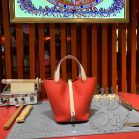 Hermes Picotin 18cm TC Bi-color