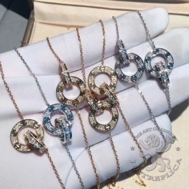 CARTIER Bracelet Love pave Diamonds