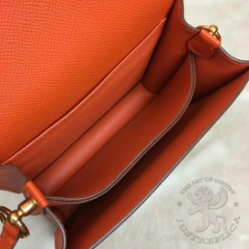 Hermes Roulis Epsom 24cm Orange 93