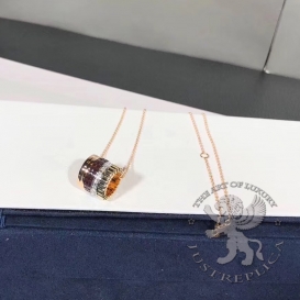 Boucheron Necklace Quatre Classique Mini Ring Pendant Diamonds