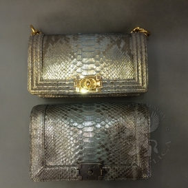Chanel Boy Python 25 cm