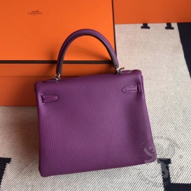 Hermes Kelly Togo 25cm Anemone P9