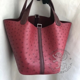 Hermes Picotin 22cm Ostrich MICS