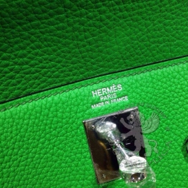Hermes Kelly Togo 28cm Bamboo Green