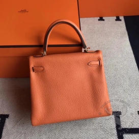 Hermes Kelly Togo 25cm 93 Orange