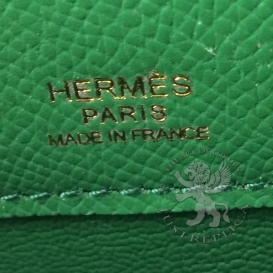 Hermes Kelly Cut Epsom Green