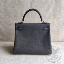 Hermes Kelly Togo 25cm 88 Graphite