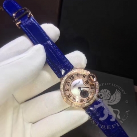 CARTIER Watch Ballon Bleu de Cartier with Diamonds