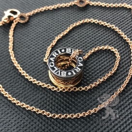 Bulgari Necklace B.zero1 3 golds pendant