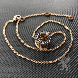 Bulgari Necklace B.zero1 3 golds pendant