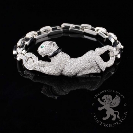 CARTIER Bracelet Panthere De Cartier pave Diamonds