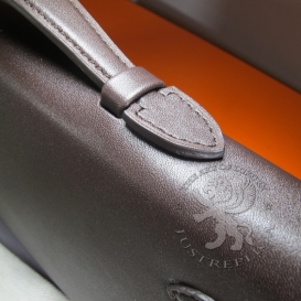 Hermes Kelly Cut Swift Brown