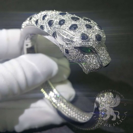 CARTIER Bracelet Panthere De Cartier 744D
