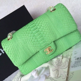 Chanel Classic Python Jumbo 30.5cm