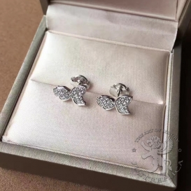 CARTIER Earrings Caresse dOrchidees small