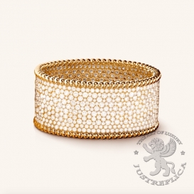 Van Cleef Arpels Bracelet Perlee 768 Diamonds