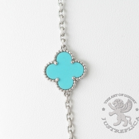 Van Cleef Arpels Bracelet Sweet Alhambra Turquoise