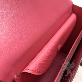 Hermes Verrou Epsom 19cm Rose Azalee 8W