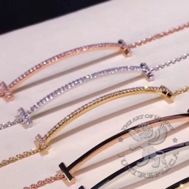 Tiffany Bracelet Smile with Diamonds
