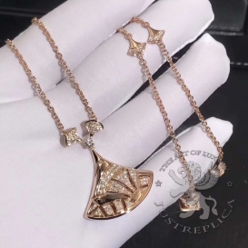Bulgari Necklace Divas Dream Gold Diamonds