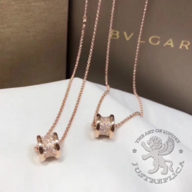 Bulgari Necklace B.zero1 round pendant 60D