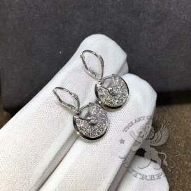 CARTIER Earrings Amulette de Cartier 104D 