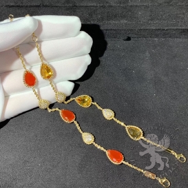 Boucheron Bracelet Serpent Boheme 5 motifs Citrine 16D